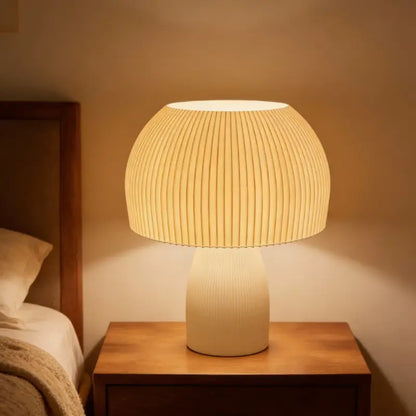 Abajur de Mesa Cogumelo Minimalista