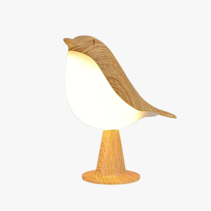 Luminária de Mesa Decorativa Pássaro LED 3 Tons de Luz