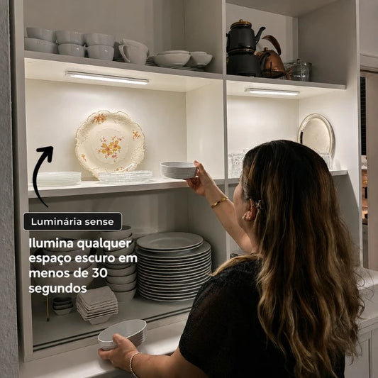 Luminária Sense — Iluminação Inteligente Sem Fio