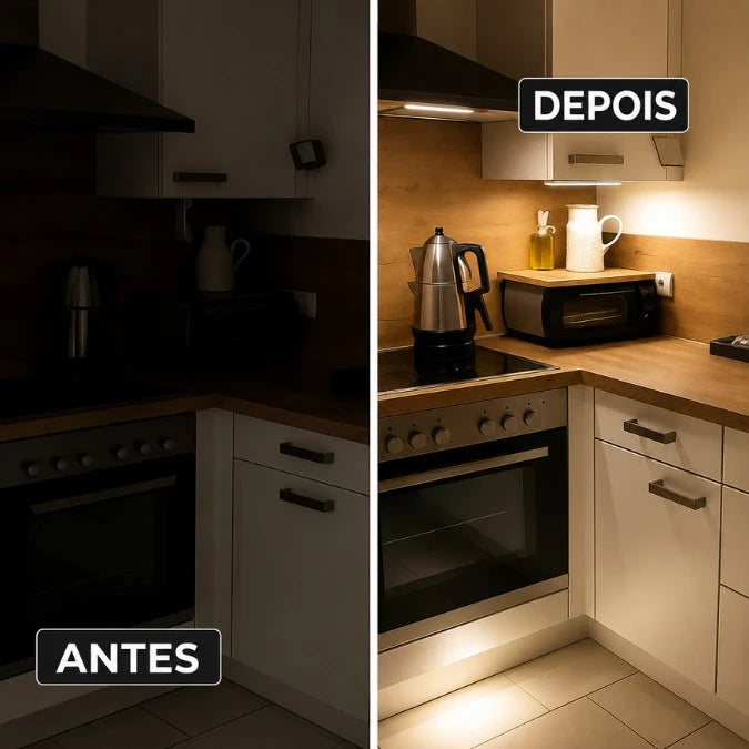 Luminária Sense — Iluminação Inteligente Sem Fio