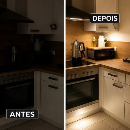 Luminária Sense — Iluminação Inteligente Sem Fio