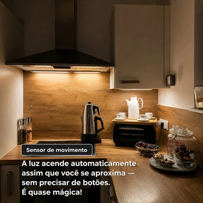 Luminária Sense — Iluminação Inteligente Sem Fio