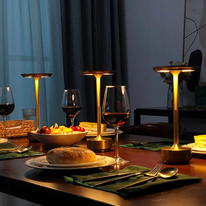 Luminária de Mesa LED Sem Fio 3 Tons de Luz