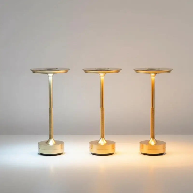 Luminária de Mesa LED Sem Fio 3 Tons de Luz