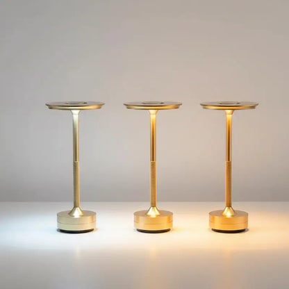 Luminária de Mesa LED Sem Fio 3 Tons de Luz
