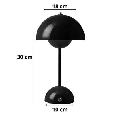 Luminária de Mesa Decorativa Cogumelo sem Fio