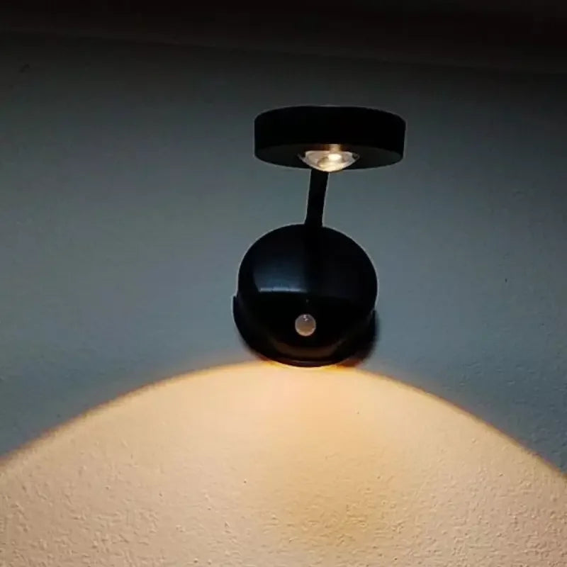 Luminária de Parede LED com Sensor de Movimento Sem Fio