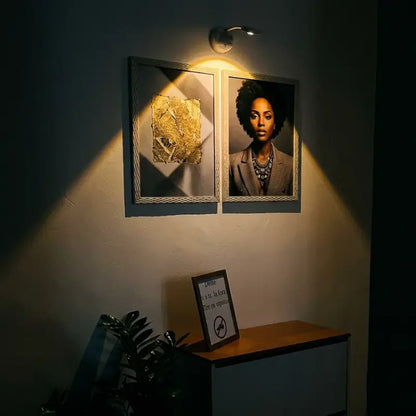 Luminária de Parede LED com Sensor de Movimento Sem Fio