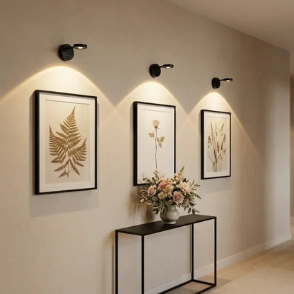 Luminária de Parede LED com Sensor de Movimento Sem Fio