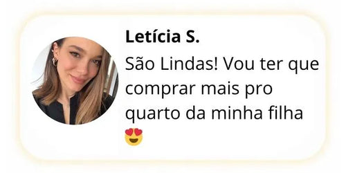 Avaliação escrita de cliente sobre a Arandela Magno e a praticidade da iluminação sem fio