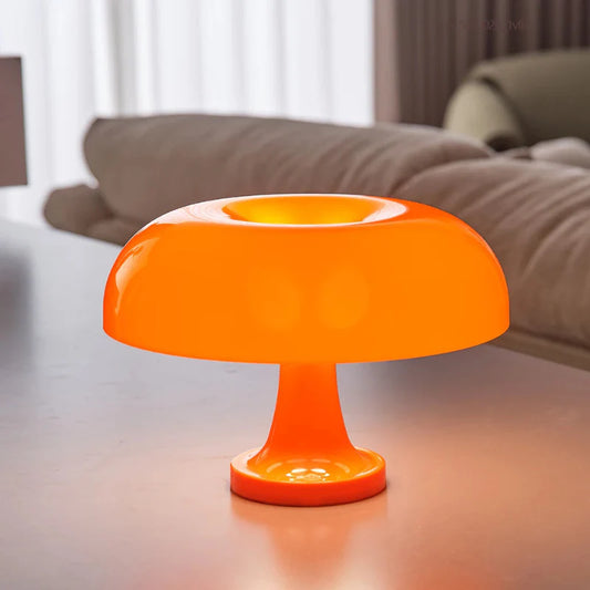 Abajur de LED Cogumelo Retrô USB