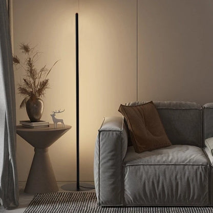 Luminária de Chão Barra Led Minimalista