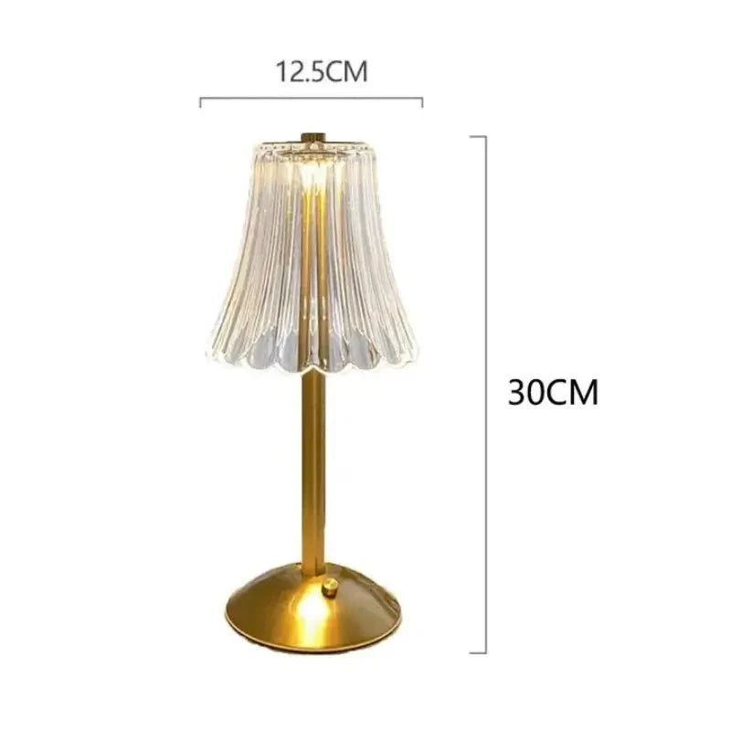 Luminária de Mesa Sem Fio Abajur Elegance